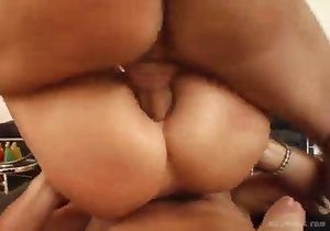 Incredible fuck session with a big-breasted blonde