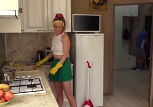 She rides his cock all the way to an orgasm