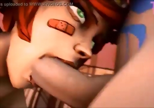 Godlike 3D porn session featuring a nice-looking babe