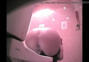 The stunning big round bottom of a passionate model